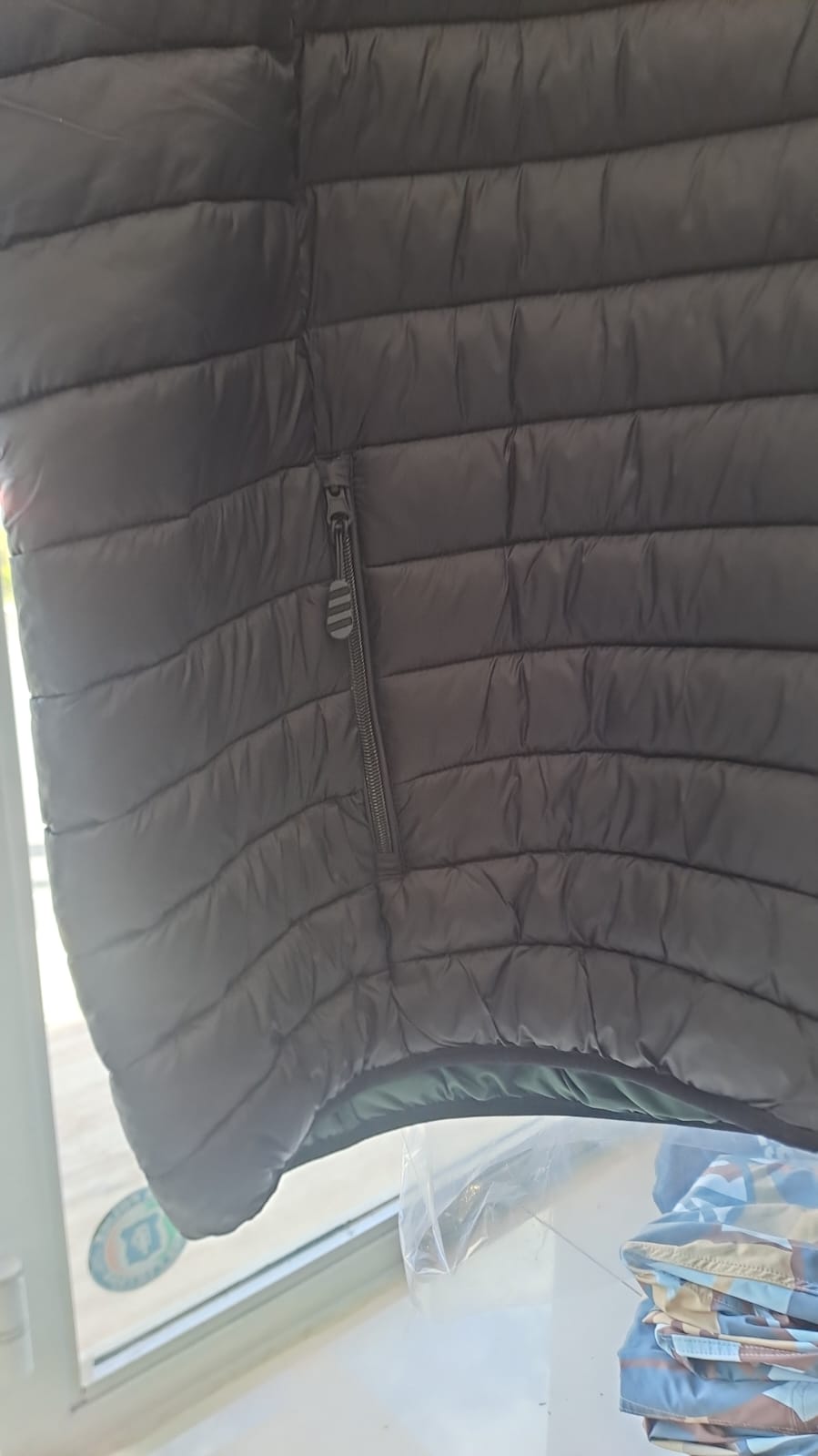 piumino 100 GR NERO easy Maxfort taglie forti calibrato oversize