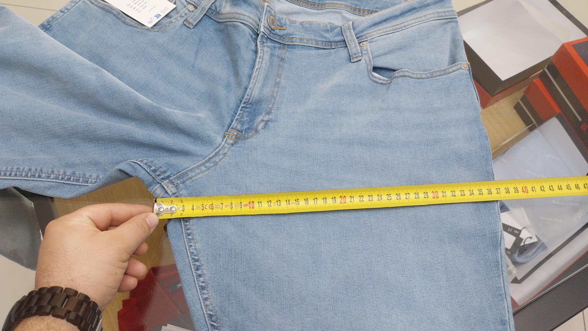 JeansJACK&JONES PLUS Blue Denim taglie forti oversize DALLA 40 ALLA 54(ITA=DA 54 A68/70)