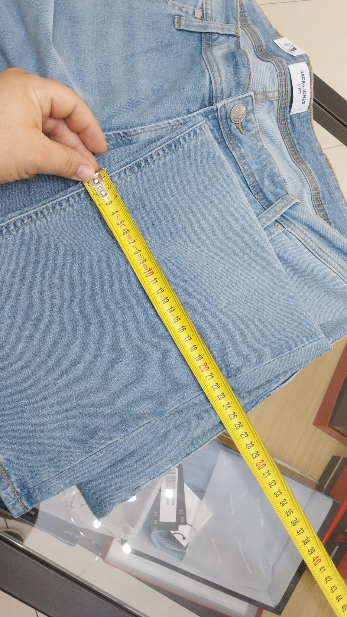 JeansJACK&JONES PLUS Blue Denim taglie forti oversize DALLA 40 ALLA 54(ITA=DA 54 A68/70)