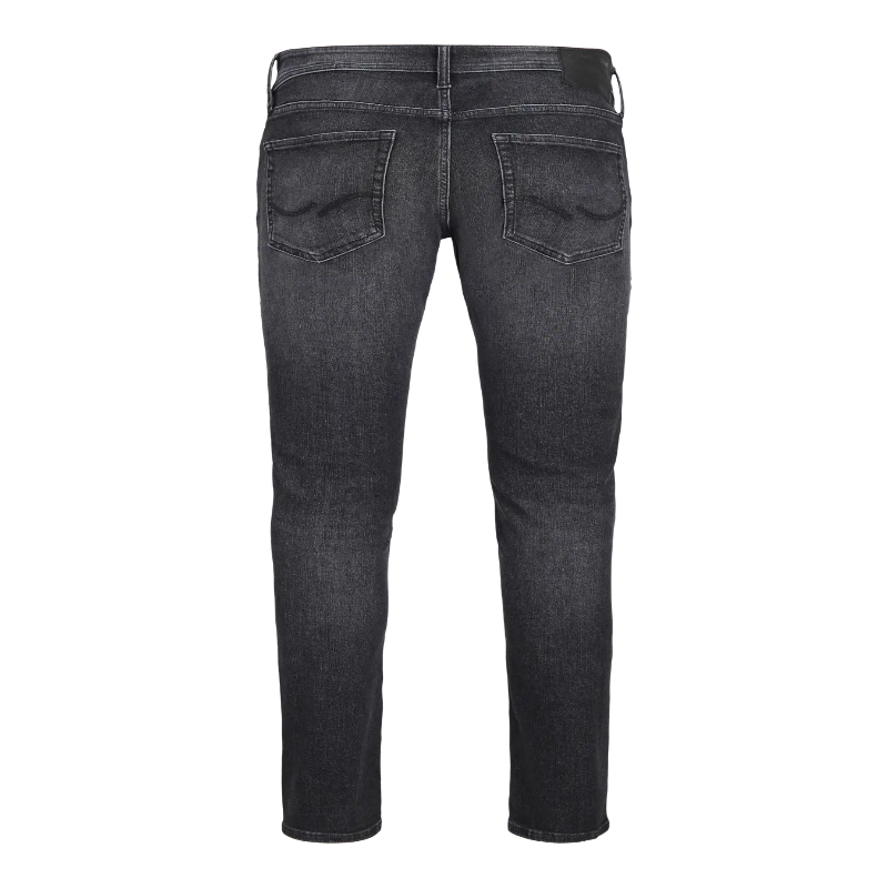 Jeans Uomo Taglie Forti Oversize Jack & Jones – Denim Nero Elasticizzato taglia 56/68