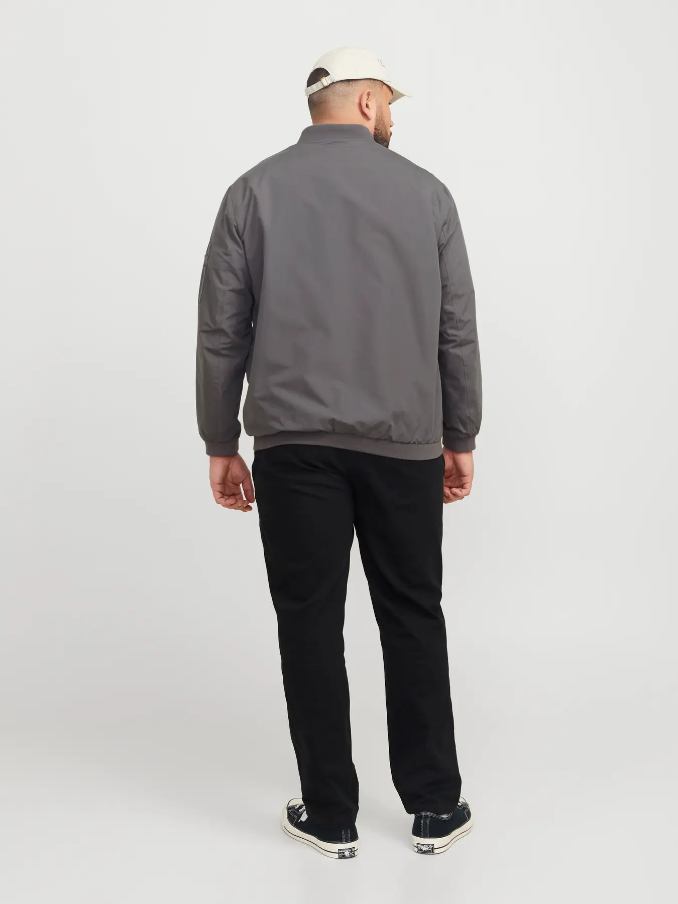 bomber giacca a vento estiva jack&jones plus fit