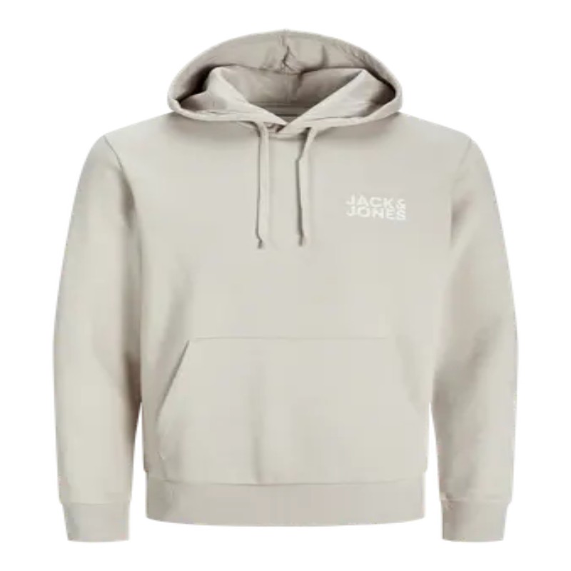 Felpa Uomo Taglie Forti Oversize Jack & Jones con Cappuccio