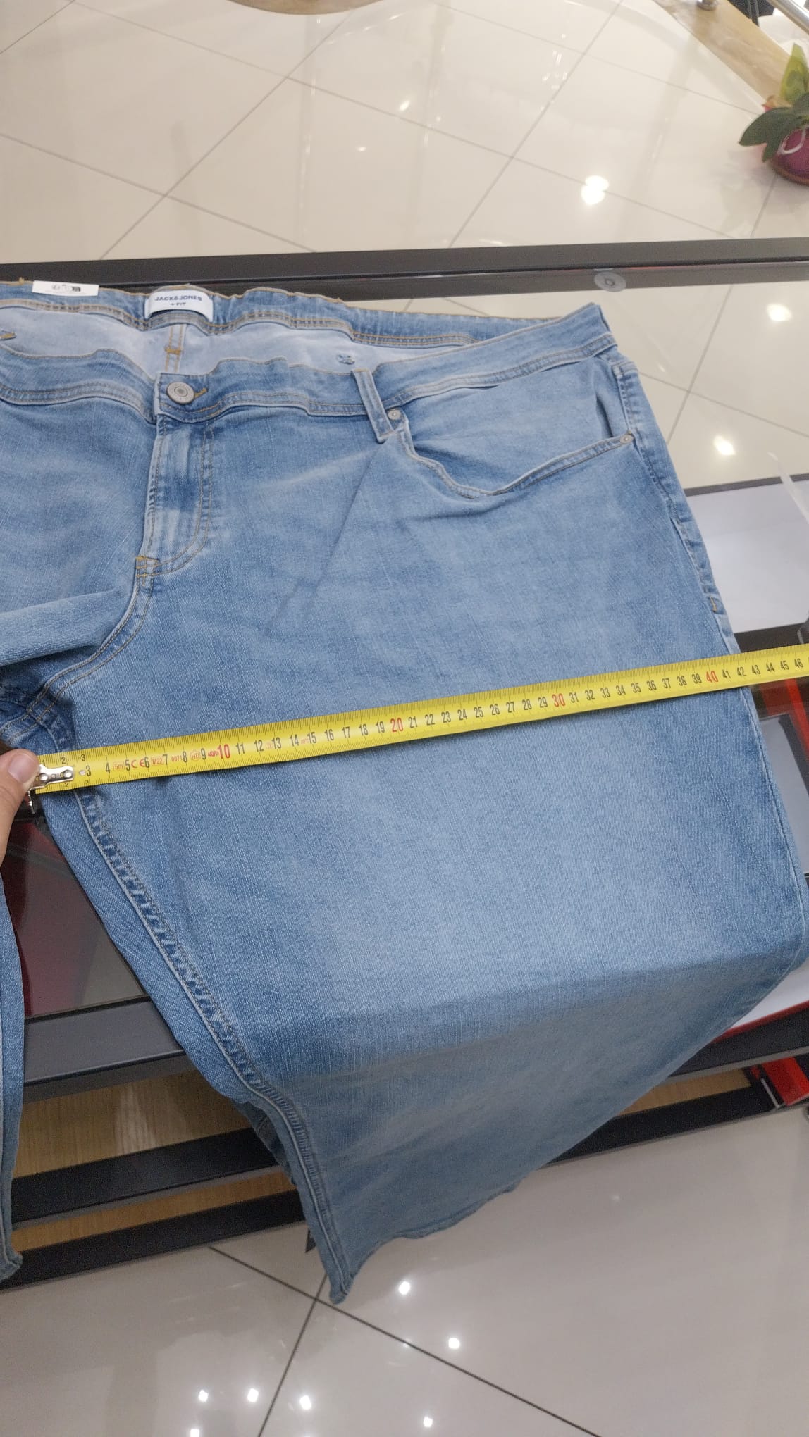 JeansJACK&JONES PLUS Blue Denim taglie forti oversize DALLA 40 ALLA 54(ITA=DA 54 A68/70)