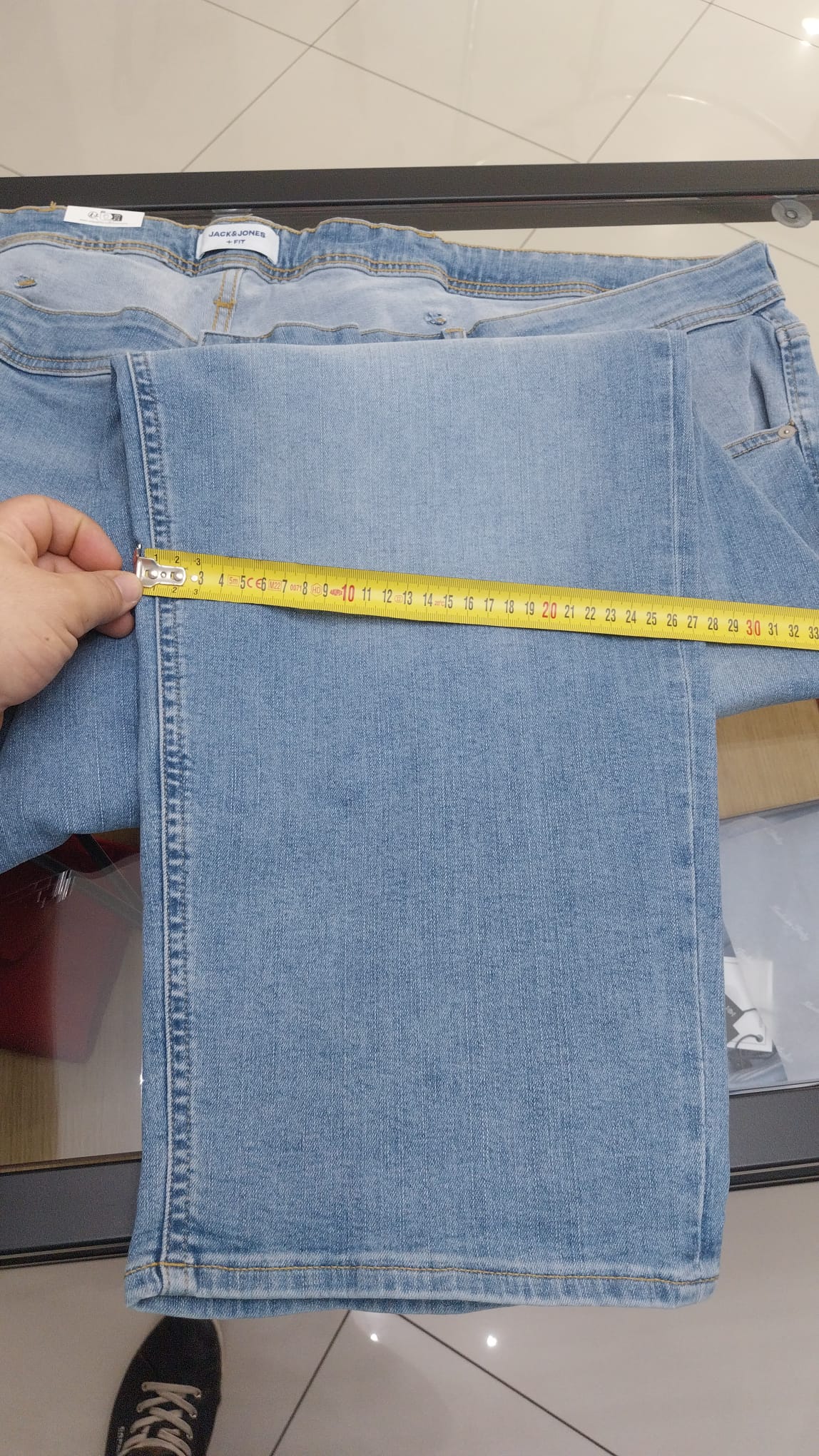 JeansJACK&JONES PLUS Blue Denim taglie forti oversize DALLA 40 ALLA 54(ITA=DA 54 A68/70)