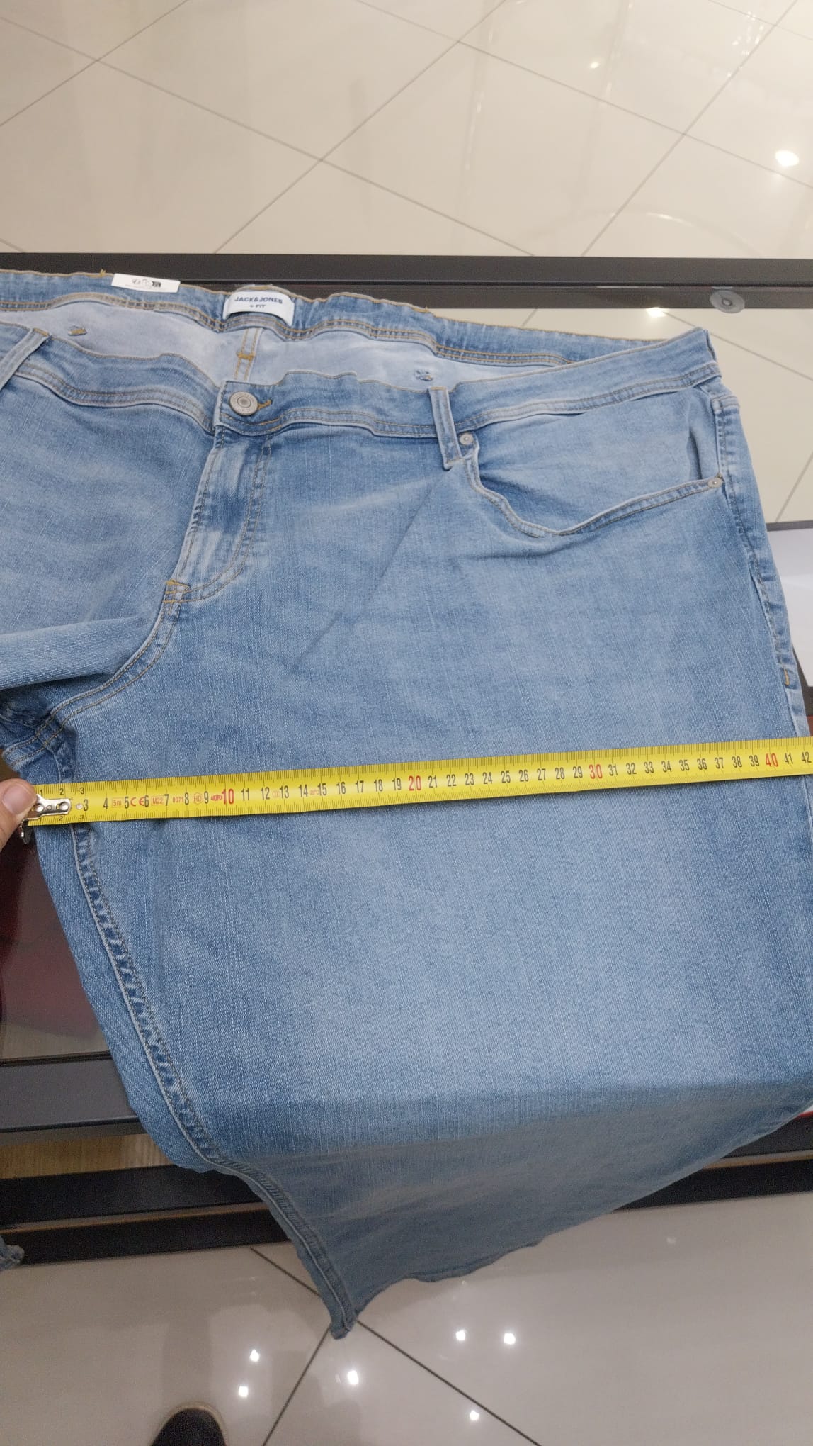JeansJACK&JONES PLUS Blue Denim taglie forti oversize DALLA 40 ALLA 54(ITA=DA 54 A68/70)
