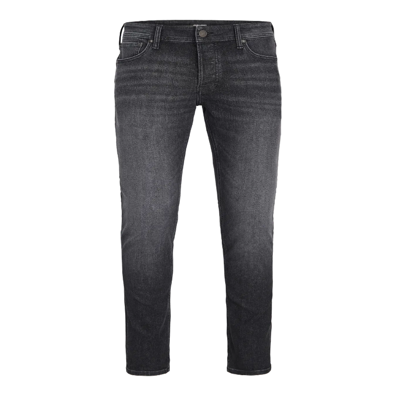 Jeans Uomo Taglie Forti Oversize Jack & Jones – Denim Nero Elasticizzato taglia 56/68