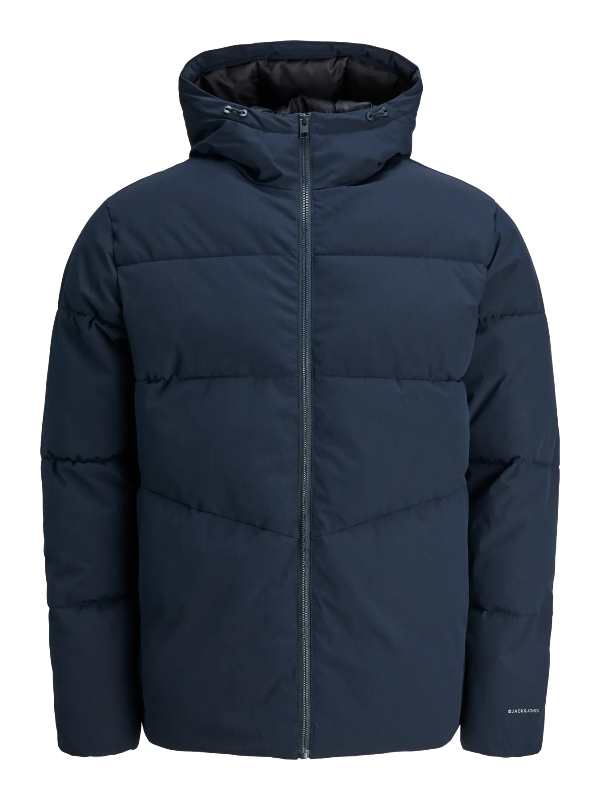 Piumino uomo Jack & Jones Plus con cappuccio – taglie forti oversize