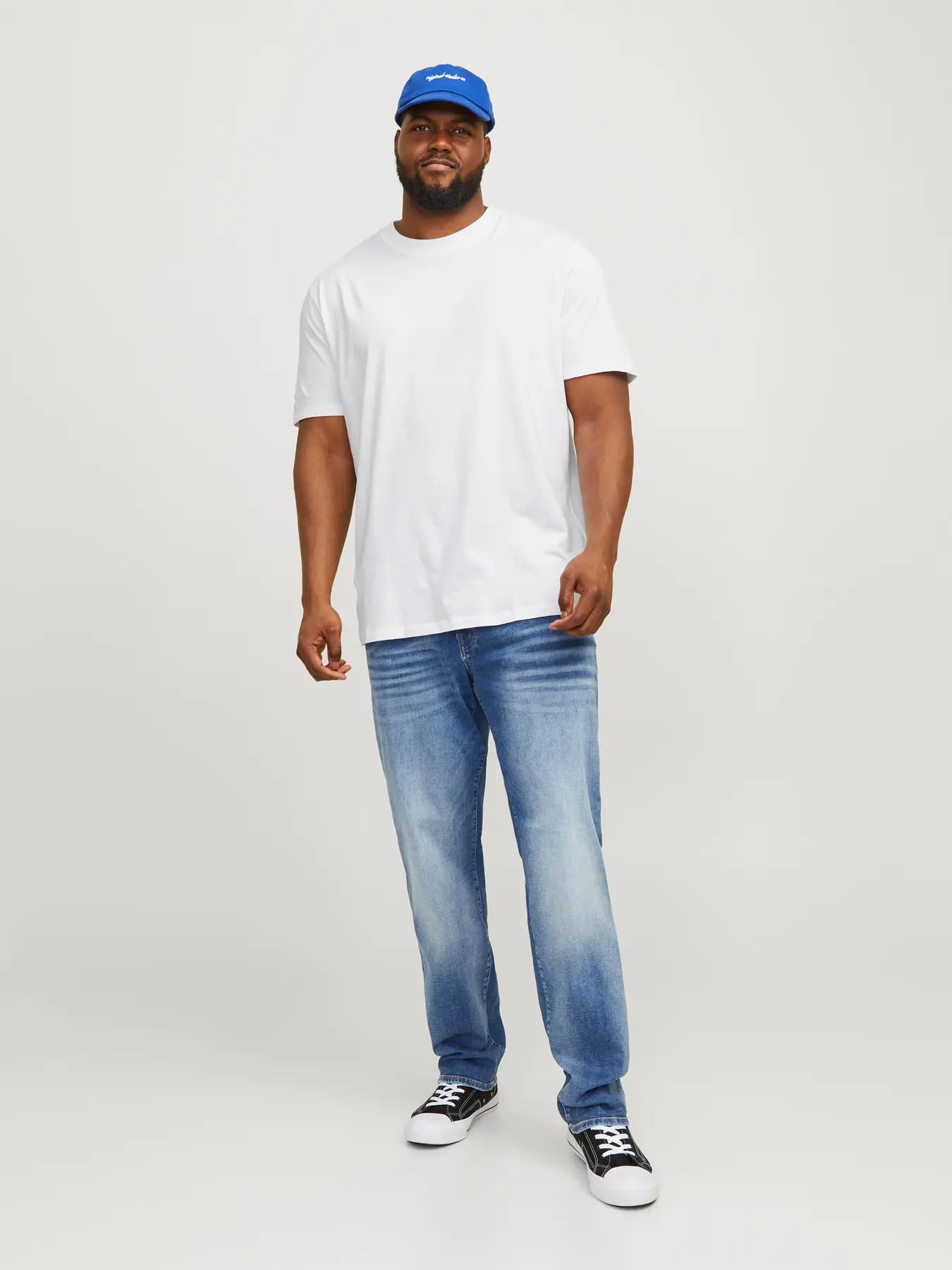 JeansJACK&JONES PLUS Blue Denim taglie forti oversize DALLA 40 ALLA 54(ITA=DA 54 A68/70)