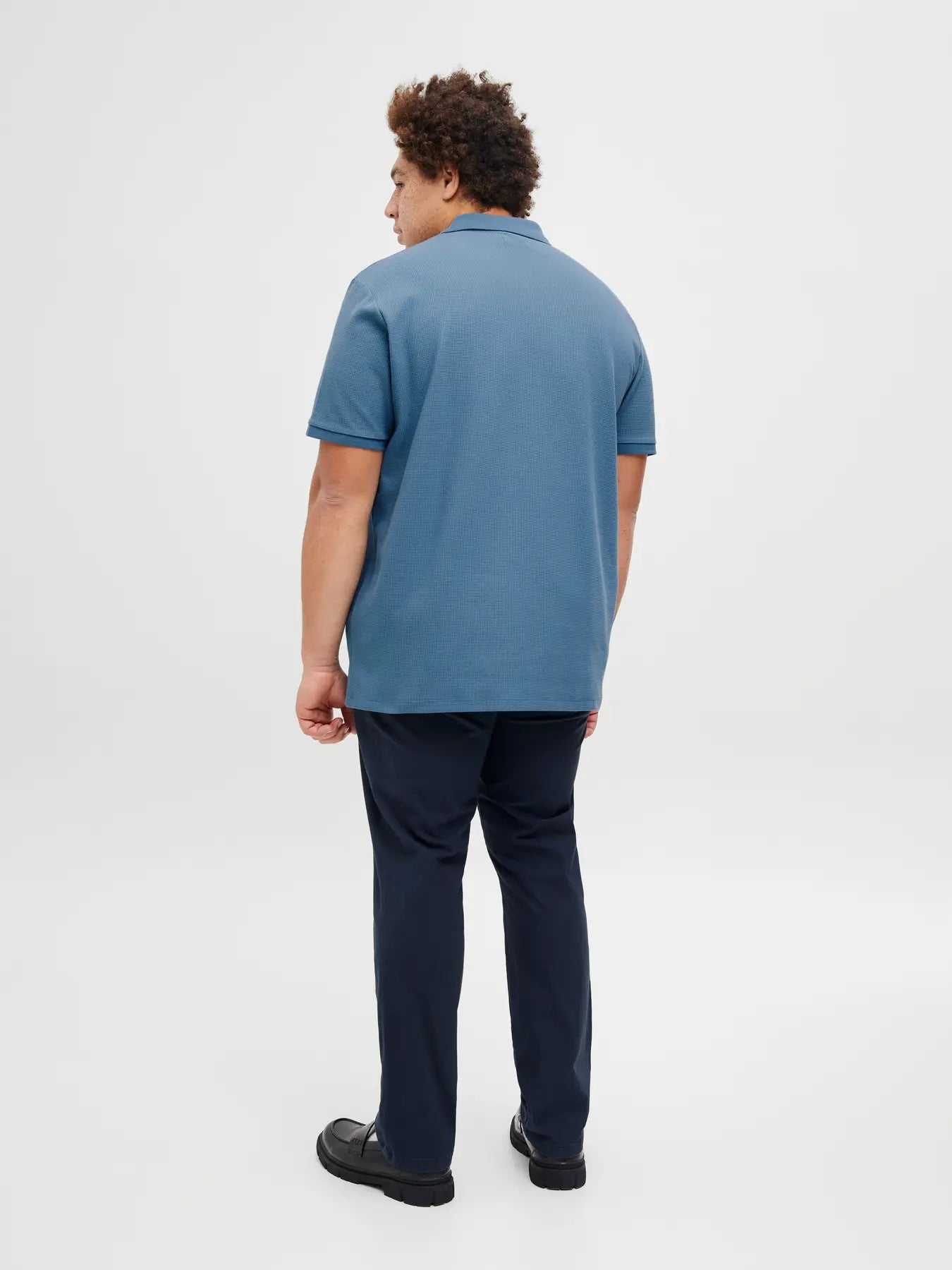 Polo classica JACK&JONES PLUS taglie forti oversize calibrato